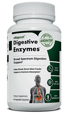 Bottle of Digestive Enzymes