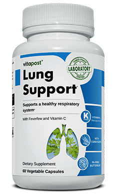 Bottle Of Lung Support