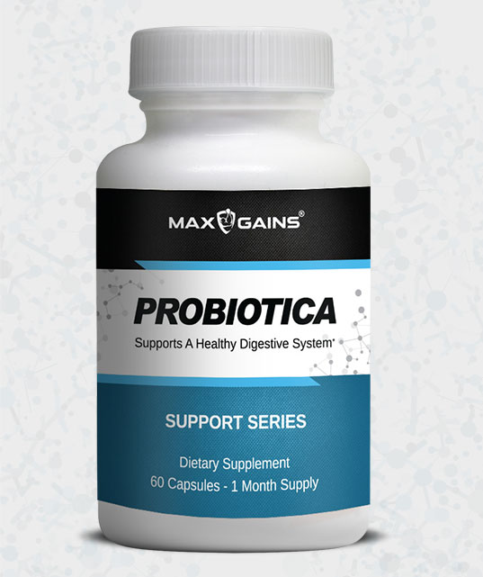 Max Gains Probiotica Bottle