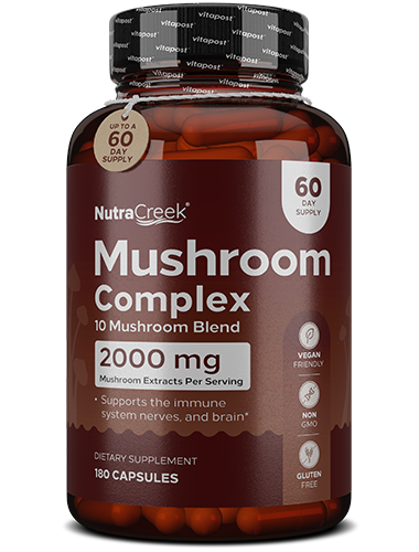 NutraCreek Mushroom Complex Bottle