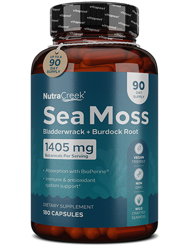 NutraCreek Sea Moss Bottle