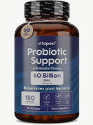 Probiotic Capsules Bottle