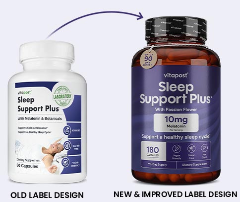 Introducing the revamped Sleep Support Plus!