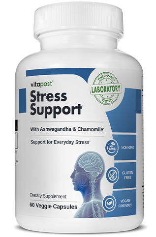 Dietary supplement stress support helps to reduce stress